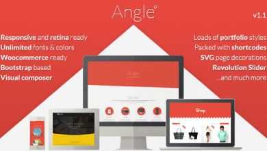 Photo of [Download-S2] Angle v1.5.0 - Flat Responsive Bootstrap MultiPurpose Theme