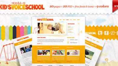 Photo of [Download-S2] Kids Voice School - Themeforest HTML Template