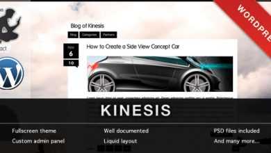 Photo of [Download-S2] Kinesis - Themeforest Premium Theme