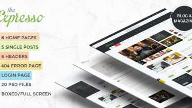 Photo of [Download-S2] Expresso - A Modern Magazine and Blog Template