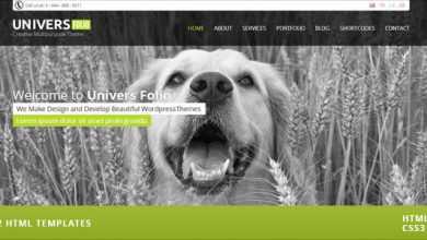 Photo of [Download-S2] Universfolio - Themeforest Multipurpose HTML5 & CSS3 Template