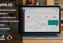 Photo of [Download-S2] Admin.io - Responsive Material Design Admin