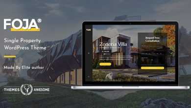 Photo of [Download-S2] Foja v1.2 - Single Property WordPress Theme