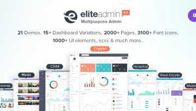 Photo of [Download-S2] Elite Admin v4.0 - Multipurpose Bootstrap 4 Admin Template