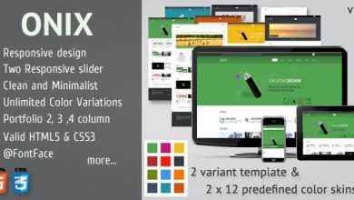 Photo of [Download-S2] ONIX - Themeforest Business & Portfolio Template