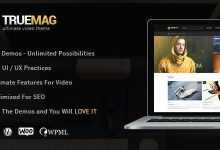 Photo of [Download-S2] True Mag v4.3.0 - Wordpress Theme for Video and Magazine