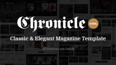 Photo of [Download-S2] Chronicle - Premium News and Magazine HTML5 Template