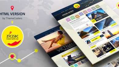 Photo of [Download-S2] Ziczac Travel – HTML5 Responsive Booking Template