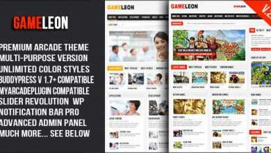Photo of [Download-S2] Gameleon v2.6 - Themeforest WordPress Arcade Theme