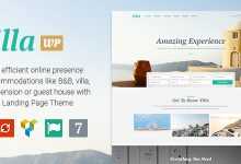 Photo of [Download-S2] Villa v1.1.0 - WordPress Bed & Breakfast Landing Page
