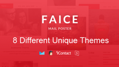Photo of [Download-S2] Faice Mail - 8 Unique Responsive Email set + Online Access