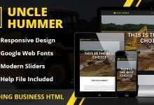 Photo of [Download-S2] Uncle Hummer - Responsive HTML Building Template