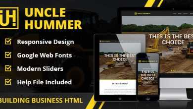 Photo of [Download-S2] Uncle Hummer - Responsive HTML Building Template