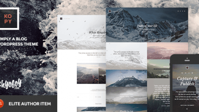 Photo of [Download-S2] Kopy WP v2.0 - Simply a Blog WordPress Theme
