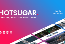 Photo of [Download-S2] HotSugar v1.0.2 - Responsive WordPress Blog Theme