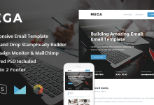 Photo of [Download-S2] Mega - Responsive Email + StampReady Builder