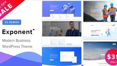 Photo of [Download-S2] Exponent v1.0.5 - Modern Multi-Purpose Business Theme