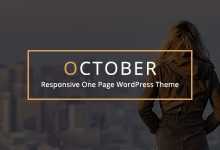 Photo of [Download-S2] October v2.1 - Responsive One Page WordPress Theme