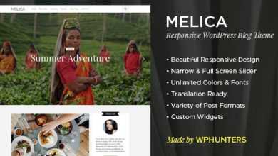 Photo of [Download-S2] Melica v1.3 – Responsive WordPress Blog Theme