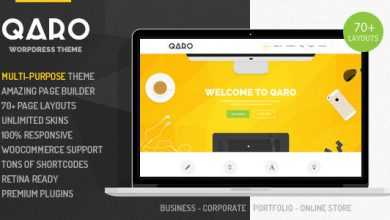 Photo of [Download-S2] Qaro v1.3.1 - Responsive Multi-Purpose WP Theme