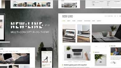 Photo of [Download-S2] NewLine - Multi-Concept WordPress Blog Theme + RTL