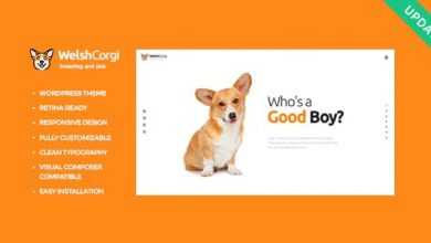 Photo of [Download-S2] Welsh Corgi v1.0.1 - Dog Breeding and Sale WordPress Theme