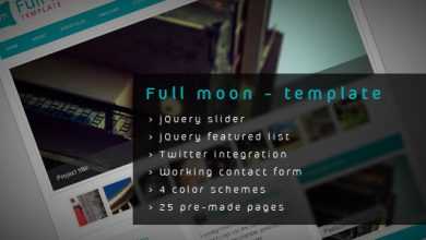 Photo of [Download-S2] Full moon - Themeforest HTML Template