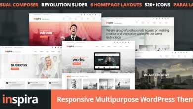 Photo of [Download-S2] Inspira v1.4 - Responsive Multipurpose WordPress Theme