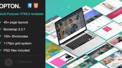 Photo of [Download-S2] Opton - Multi-Purpose HTML5 Template