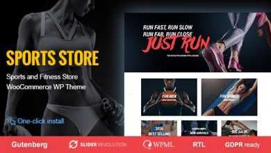 Photo of [Download-S2] Sports Store v1.0.8 – Sports Clothes & Fitness Equipment Store Theme