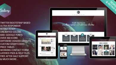 Photo of [Download-S2] Galaxy - Themeforest Creative Portfolio Website Template