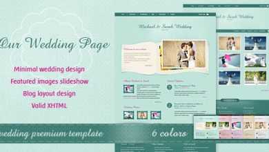 Photo of [Download-S2] Our Wedding Page - Themeforest Premium Theme