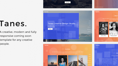 Photo of [Download-S2] Tanes v1.0 - Creative Coming Soon Template