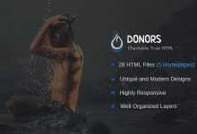 Photo of [Download-S2] Donors - Multipurpose Non-profit Bootstrap 3 HTML Template