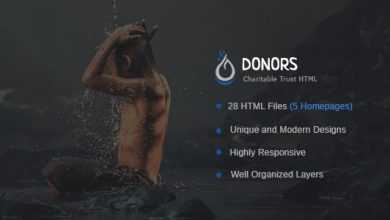 Photo of [Download-S2] Donors - Multipurpose Non-profit Bootstrap 3 HTML Template