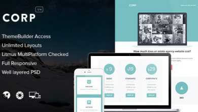 Photo of [Download-S2] Corp v1.4 - Responsive Email + Themebuilder Access