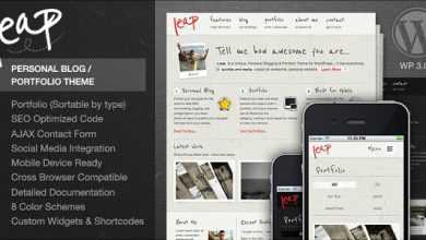 Photo of [Download-S2] Leap - Themeforest Unique Personal Blog / Portfolio Theme