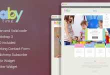 Photo of [Download-S2] BabyTime - Babysitter, Nurse and Preschool HTML