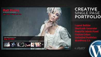 Photo of [Download-S2] Creative - Themeforest WordPress Single Page Portfolio