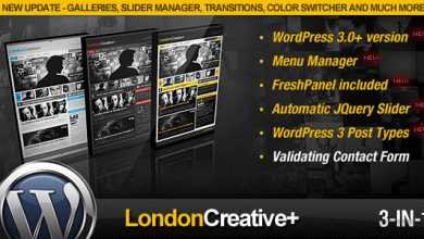 Photo of [Download-S2] London Creative + v5.5 Portfolio & Blog WP Theme