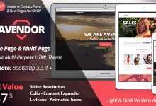 Photo of [Download-S2] AVENDOR - One Page / Multi Page Multipurpose