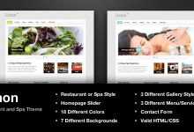 Photo of [Download-S2] Limon - Themeforest A Restaurant and Spa Theme