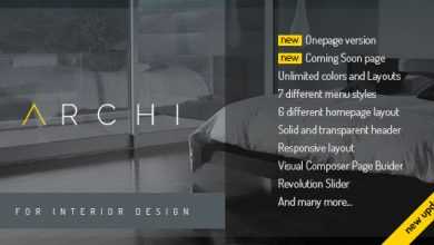 Photo of [Download-S2] Archi - Interior Design WordPress Theme