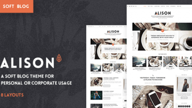 Photo of [Download-S2] Anne Alison v1.2.0 - Soft Personal Blog Theme