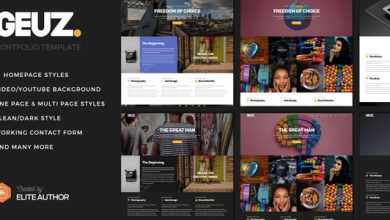 Photo of [Download-S2] Geuz - Responsive One Page Portfolio Template