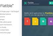 Photo of [Download-S2] Flatible v1.5.1 - Single Page WordPress Theme
