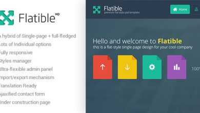 Photo of [Download-S2] Flatible v1.5.1 - Single Page WordPress Theme