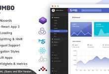 Photo of [Download-S2] Jumbo React v3.1.2 - Redux Material BootStrap Admin Template