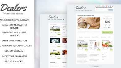 Photo of [Download-S2] Dealers - Themeforest Daily Deals WordPress Theme