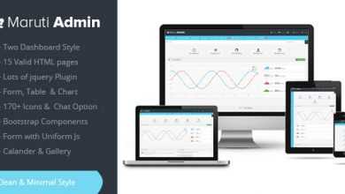 Photo of [Download-S2] Themeforest Maruti Admin Template